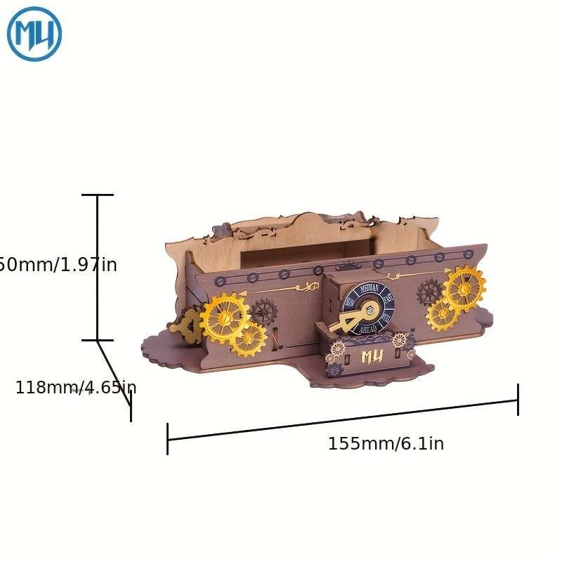 Building Toy Architectural Model Toy Set Items Cruise Ship Add  Lamp Add  Wooden Stand