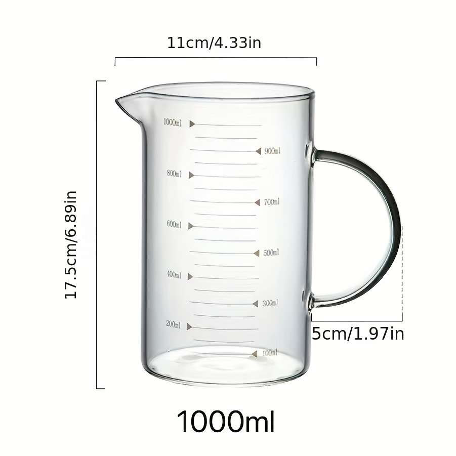 Water Cup Capacity 1000Ml