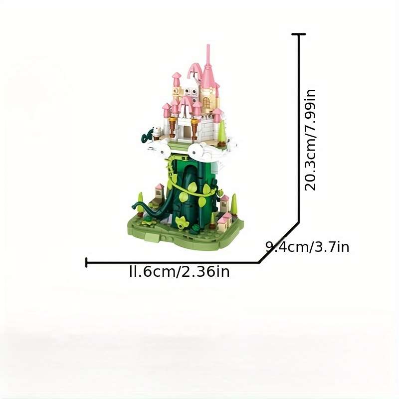 Building Toy Architectural Model Toy Set Quantity 1019