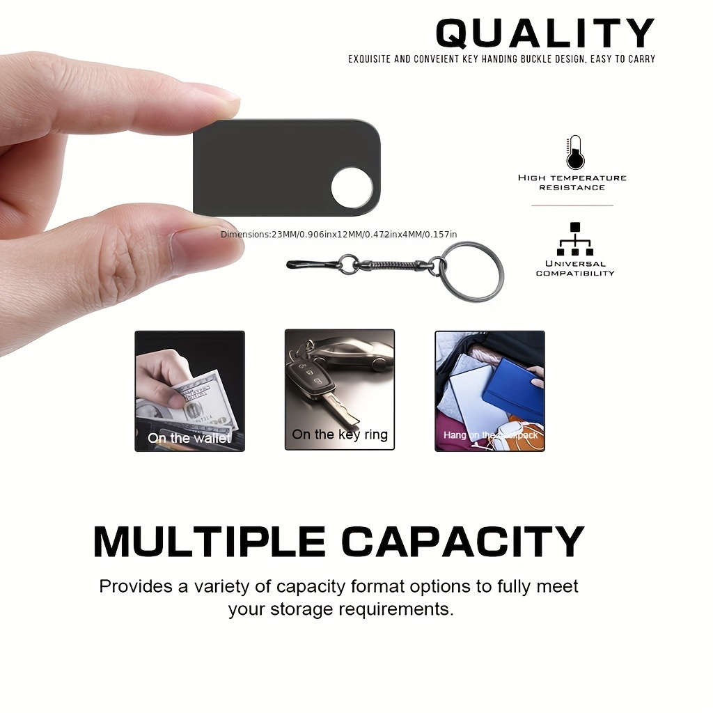Usb Flash Drive Color Black Capacity 2Gb 5Pcs
