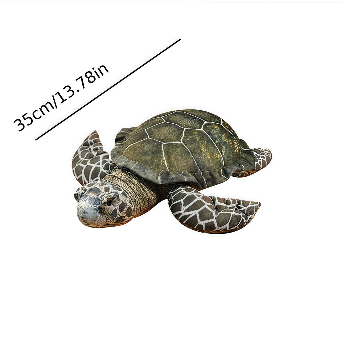 Plush Toys Items Dark Green Turtle