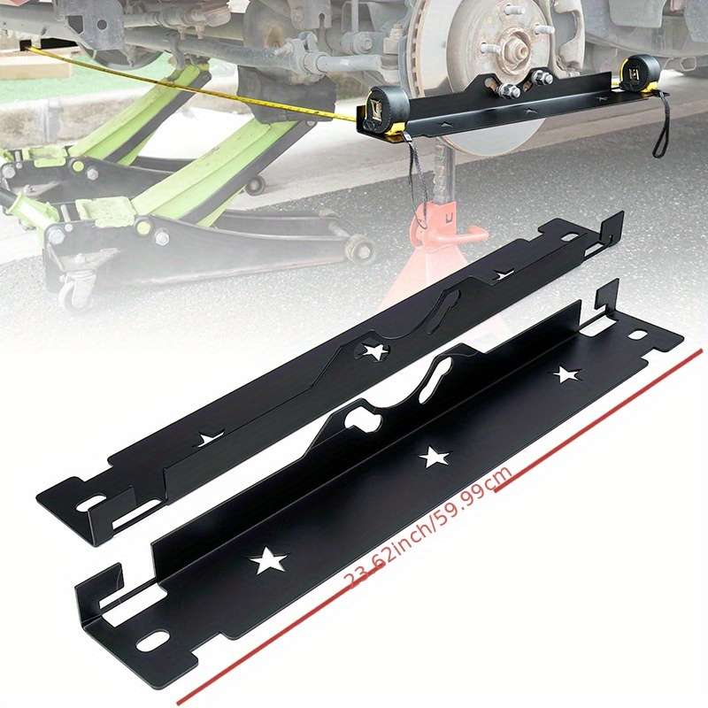 2-Piece High-Quality Iron Wheel Alignment Tool Board