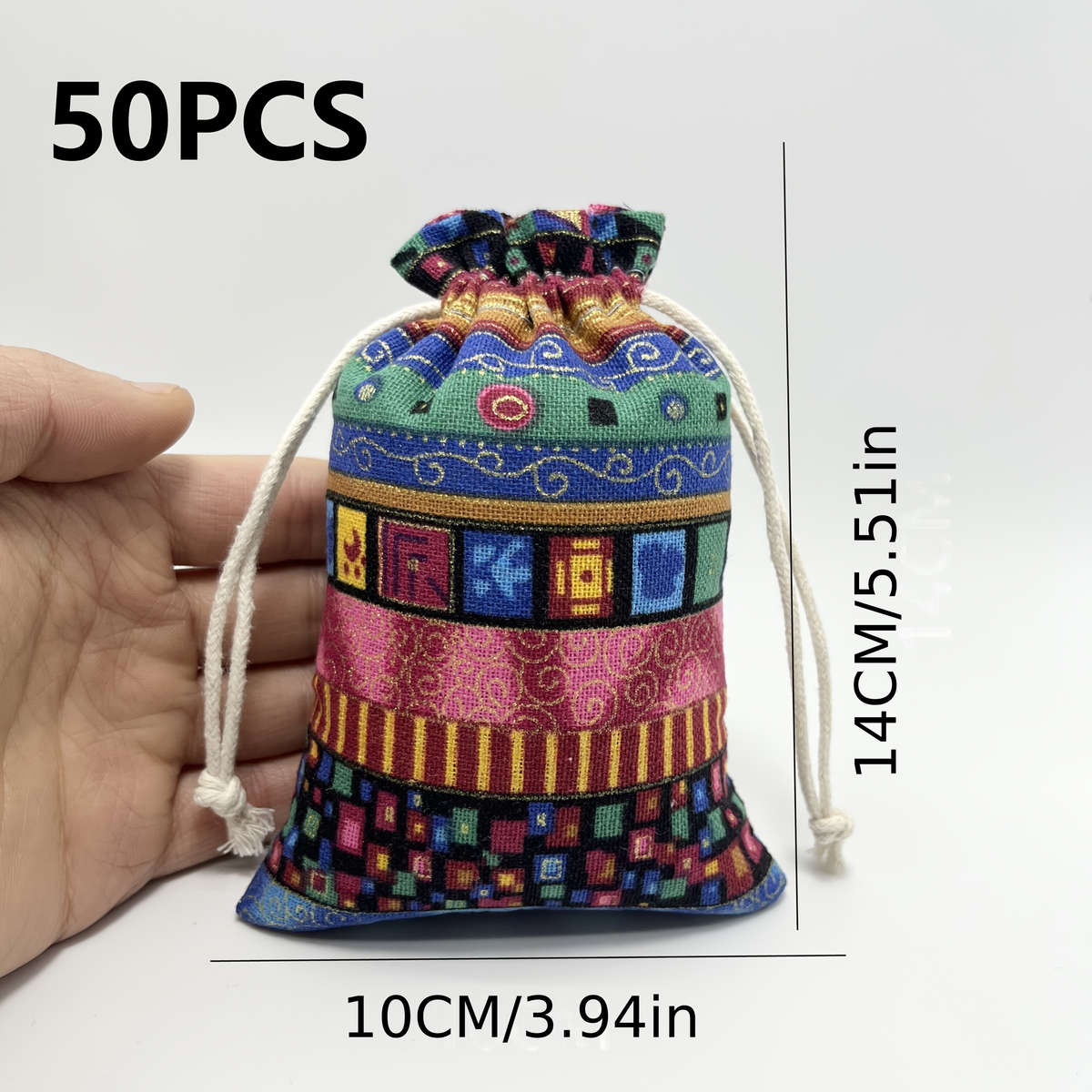 Storage Bag Color Deep Blue Size10X14Cm3.9X5.5In 50Pcs