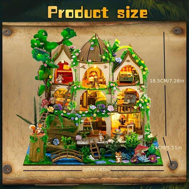 Building Toy Architectural Model Toy Set Items Forest Castle  Add   Tools  Add   Lights