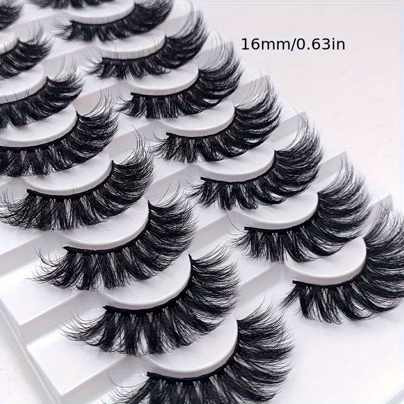 False Eyelashes Color Black 2