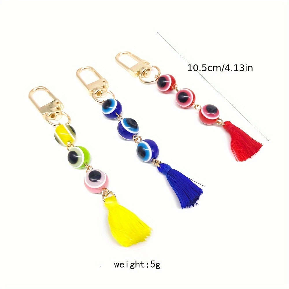 Keychain Ornament Color Blue*2Light Blue*2