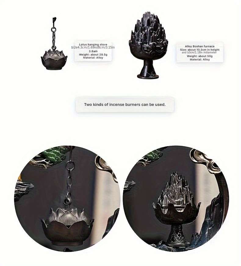 Incense Burner Style  Mount Penglai Fairyland  Wall Mounted Stove