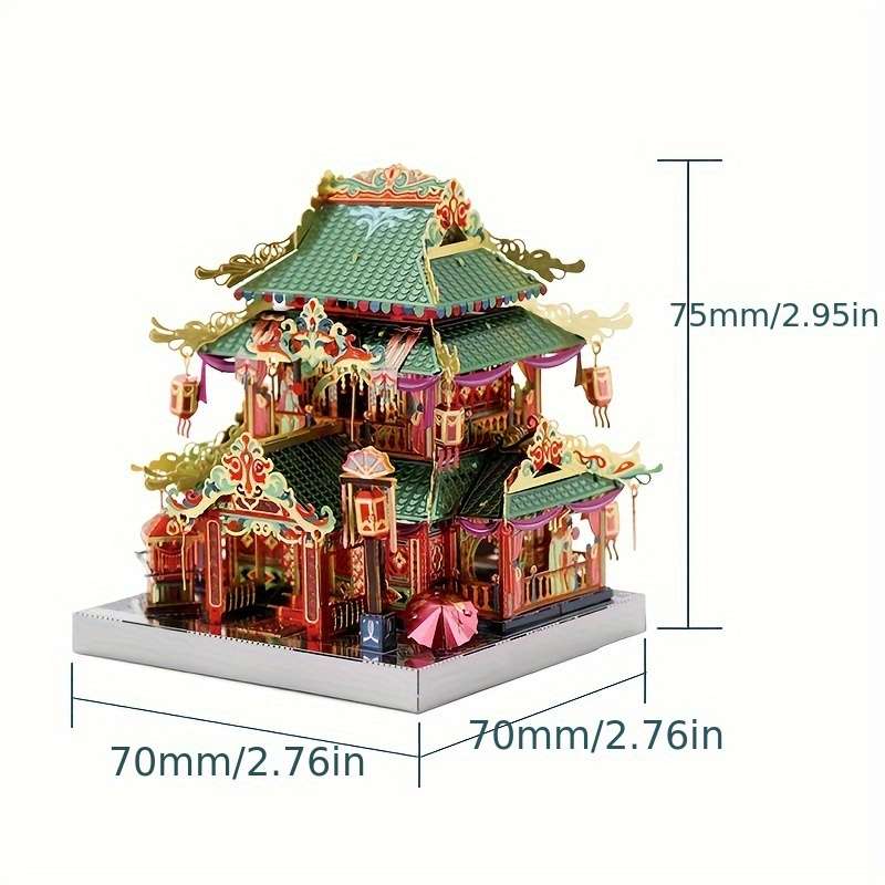 Building Toy Architectural Model Toy Set Items Fist Of Fury Gate