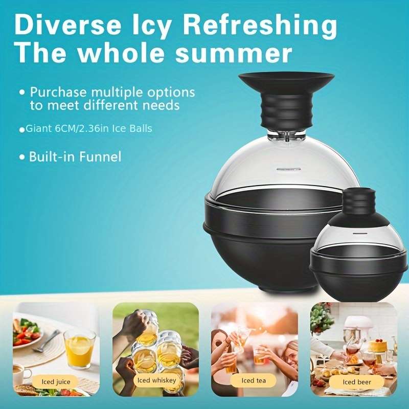 Ice Molds Quantity 2Pcs