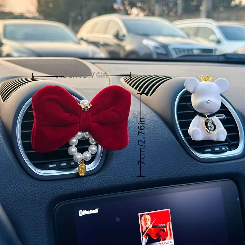 Car Interior Decor Items 2 Pink