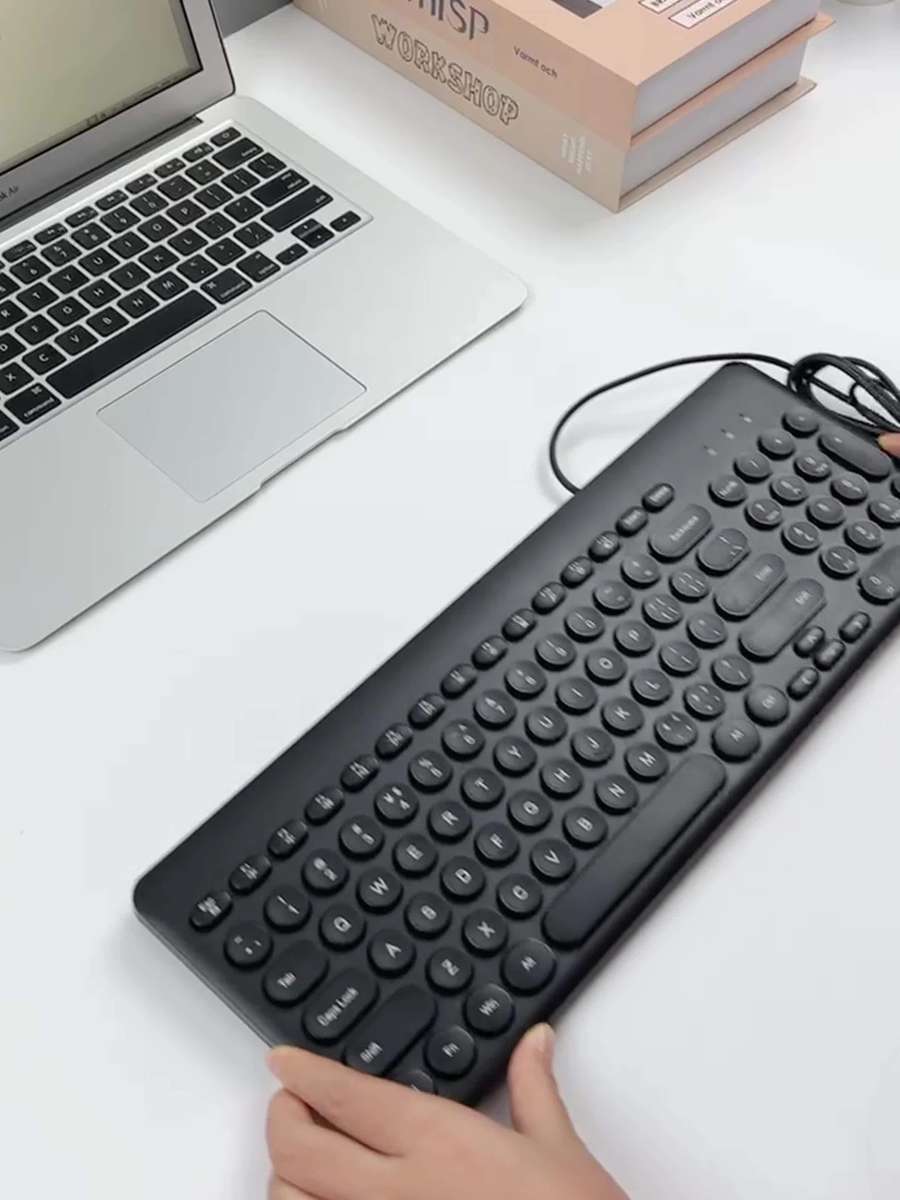 keyboard Items Wired Keyboard White