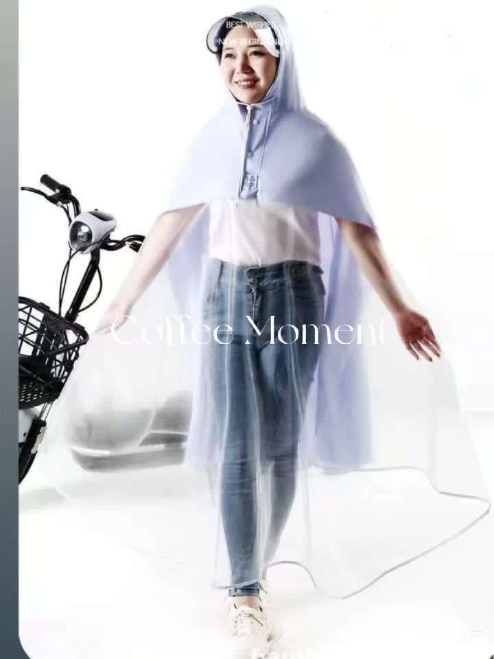 Raincoat Light Grey Size Onesize