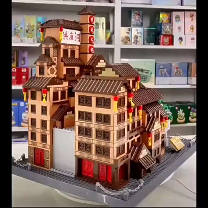 3D Building Model Puzzle Set Style Cp1036