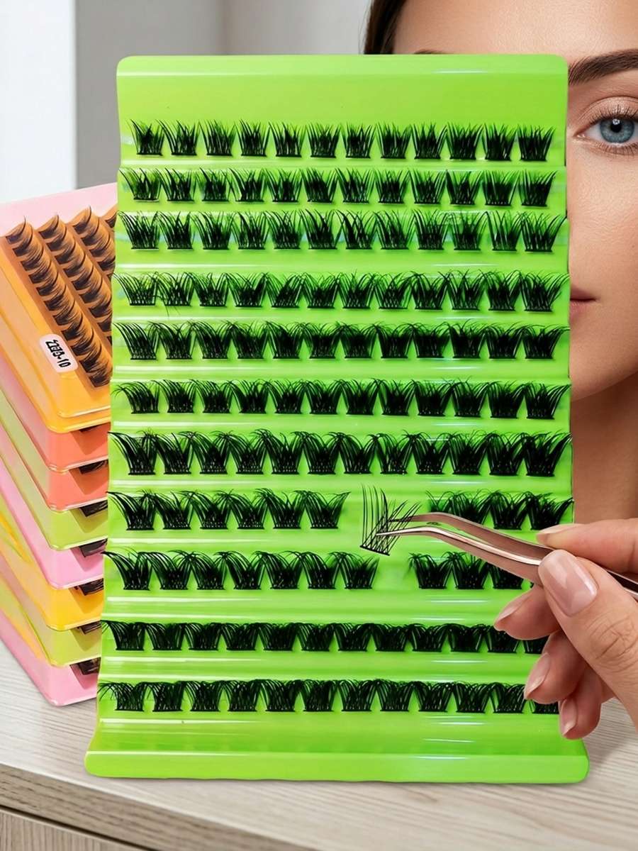 False Eyelashes Quantity 10 Rows Of 120