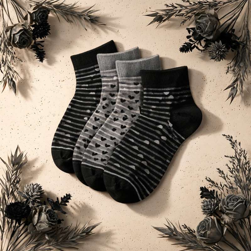 Women S Socks Color 10Pcs5Pairs Size Random Color