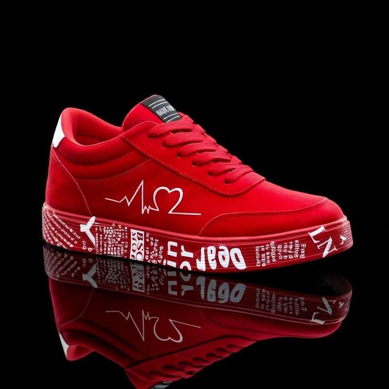 Sneakers Color Red Sizeuk 7