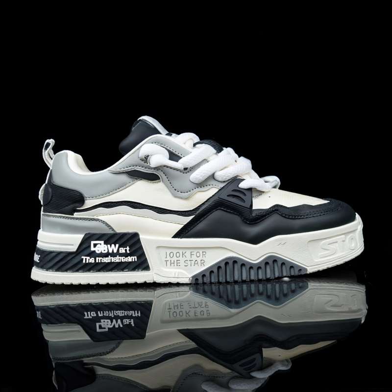 Sneakers Color White And Black Sizeuk 7