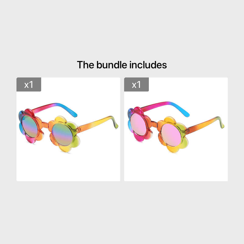Kids Glasses Color Colorful Multicoloredadd Colorful Powder