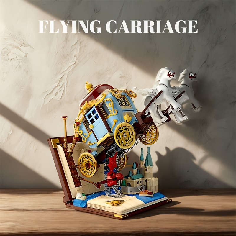 3D Building Model Puzzle Set Color Dk 7050