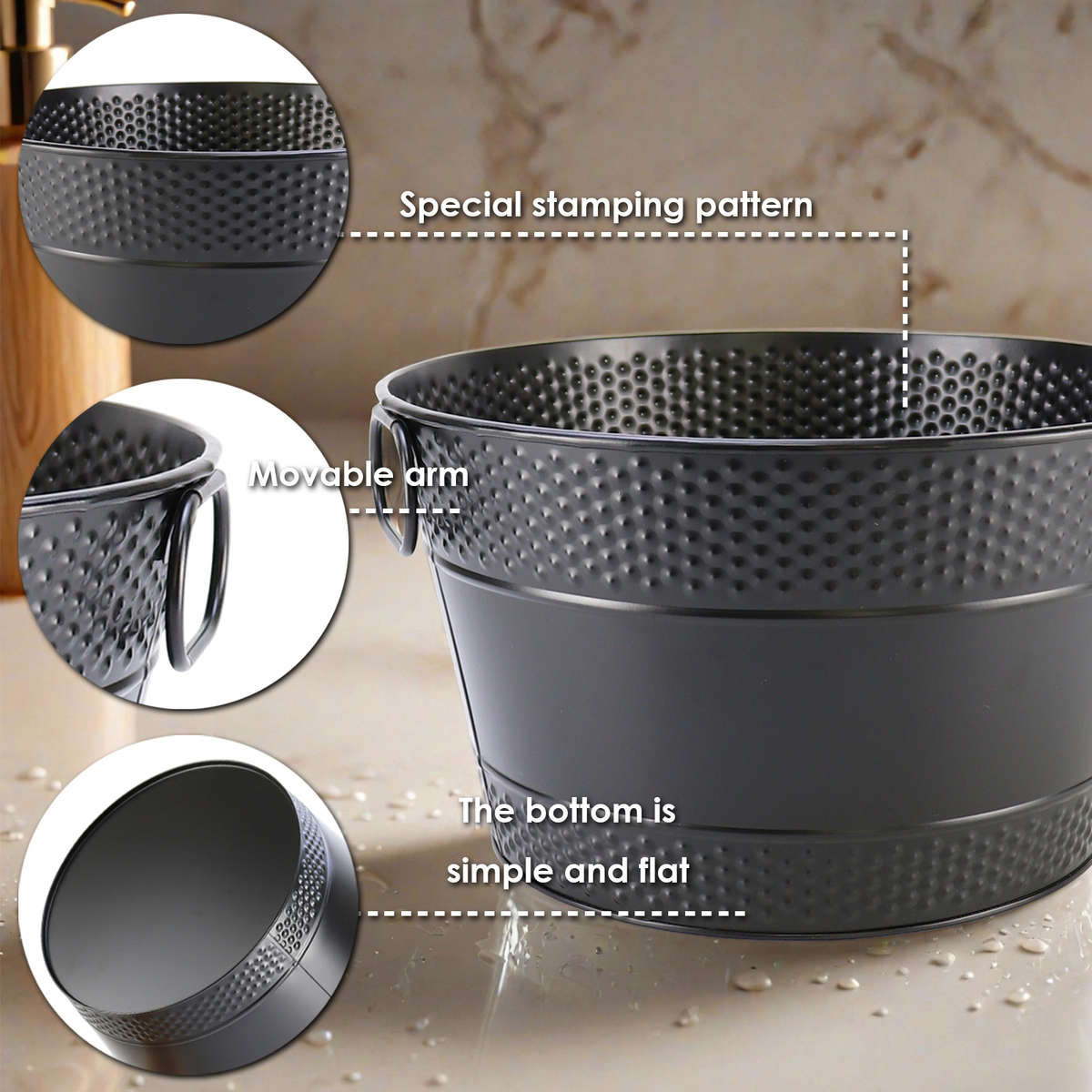 Ice Bucket Color Ice Bucket2Pcs