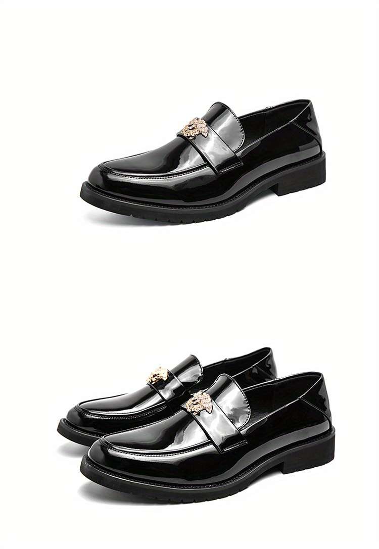 Mens Leather Shoes Color Black Sizeuk 8