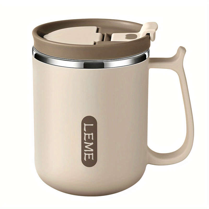 Water Cup Color Brown Mug With Spoon Size500Ml