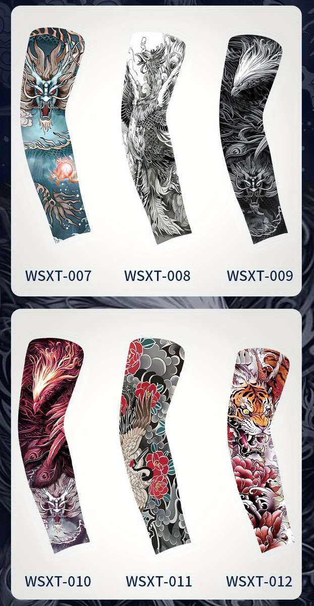 Sunscreen Sleeves Color Wsxt 013 Quantity 2Pcs