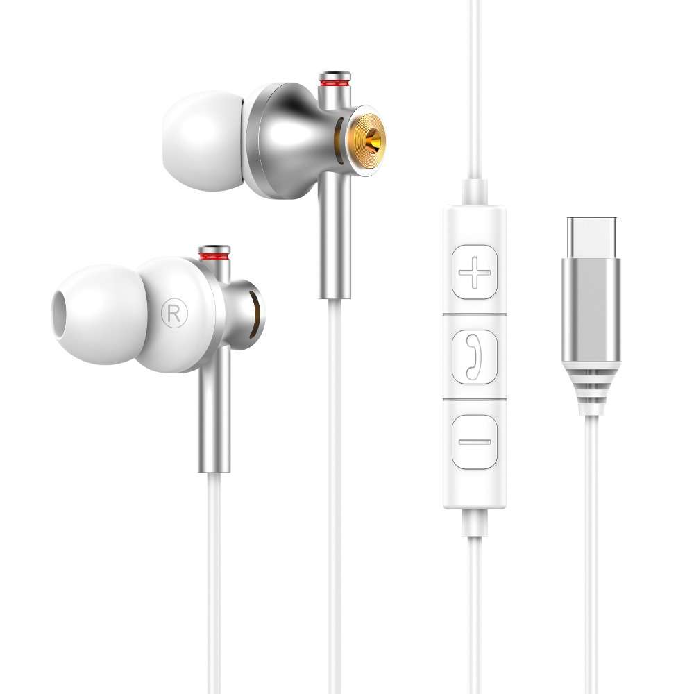 Wired Headphones White Size 3.5Mm