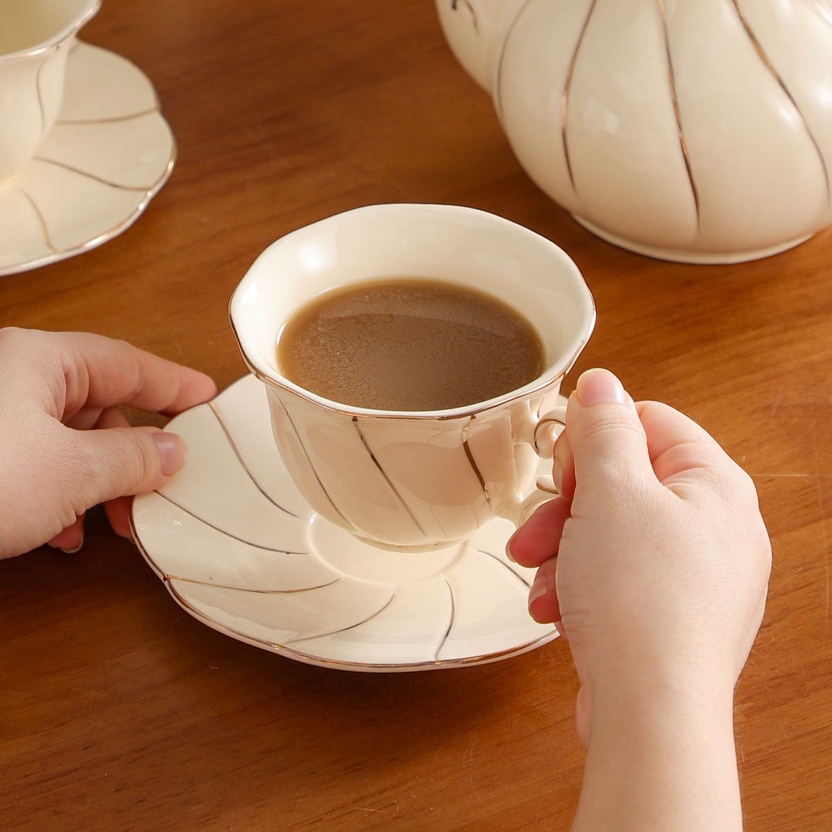 Water Cup Model 1 Cup And Saucer