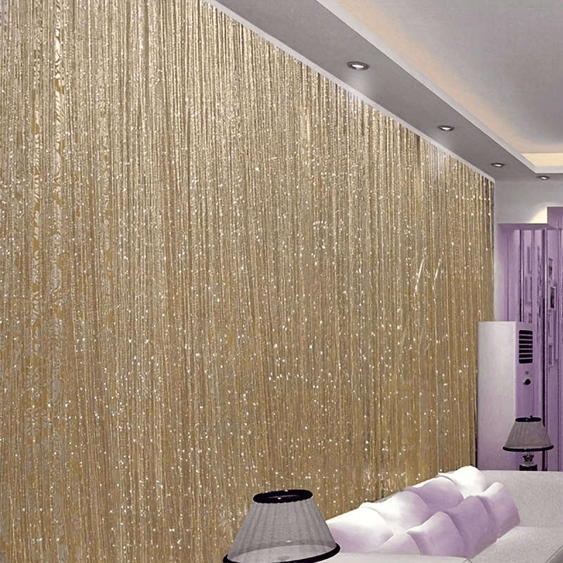 Door Curtain Color Champagne Golden