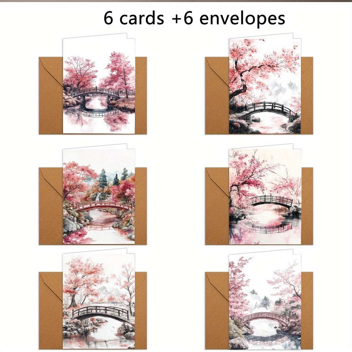 Greeting Cards Quantity 6Pcs
