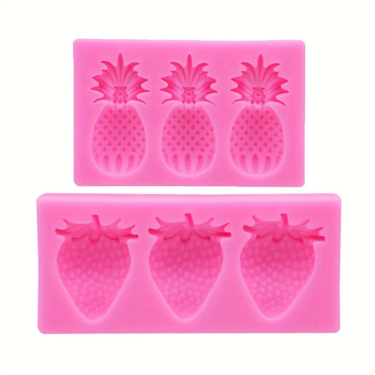 Suitable For Baking Molds Color Style 2 Pineapple Pink