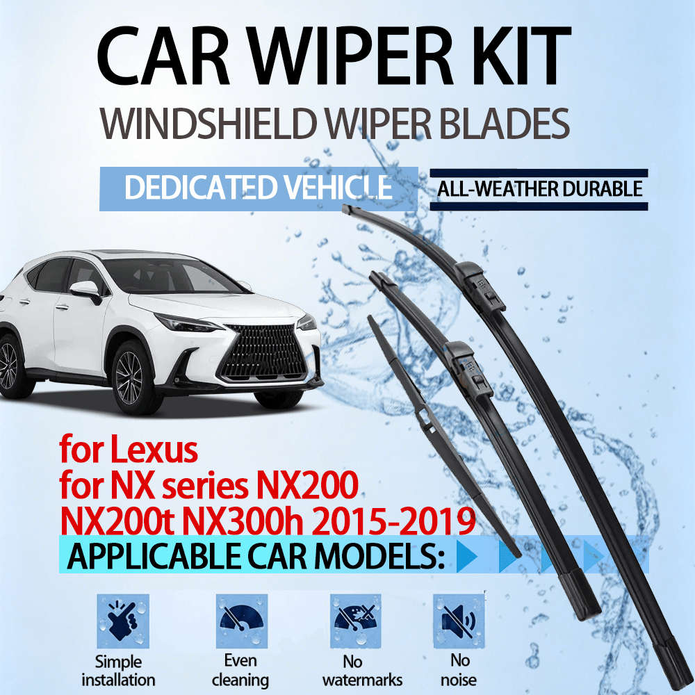 Windshield Wipers Quantity 3Pcs