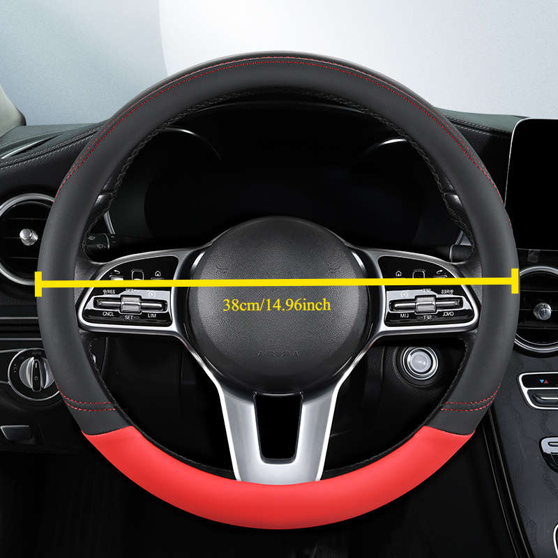 Car Steering Wheel Cover Orange