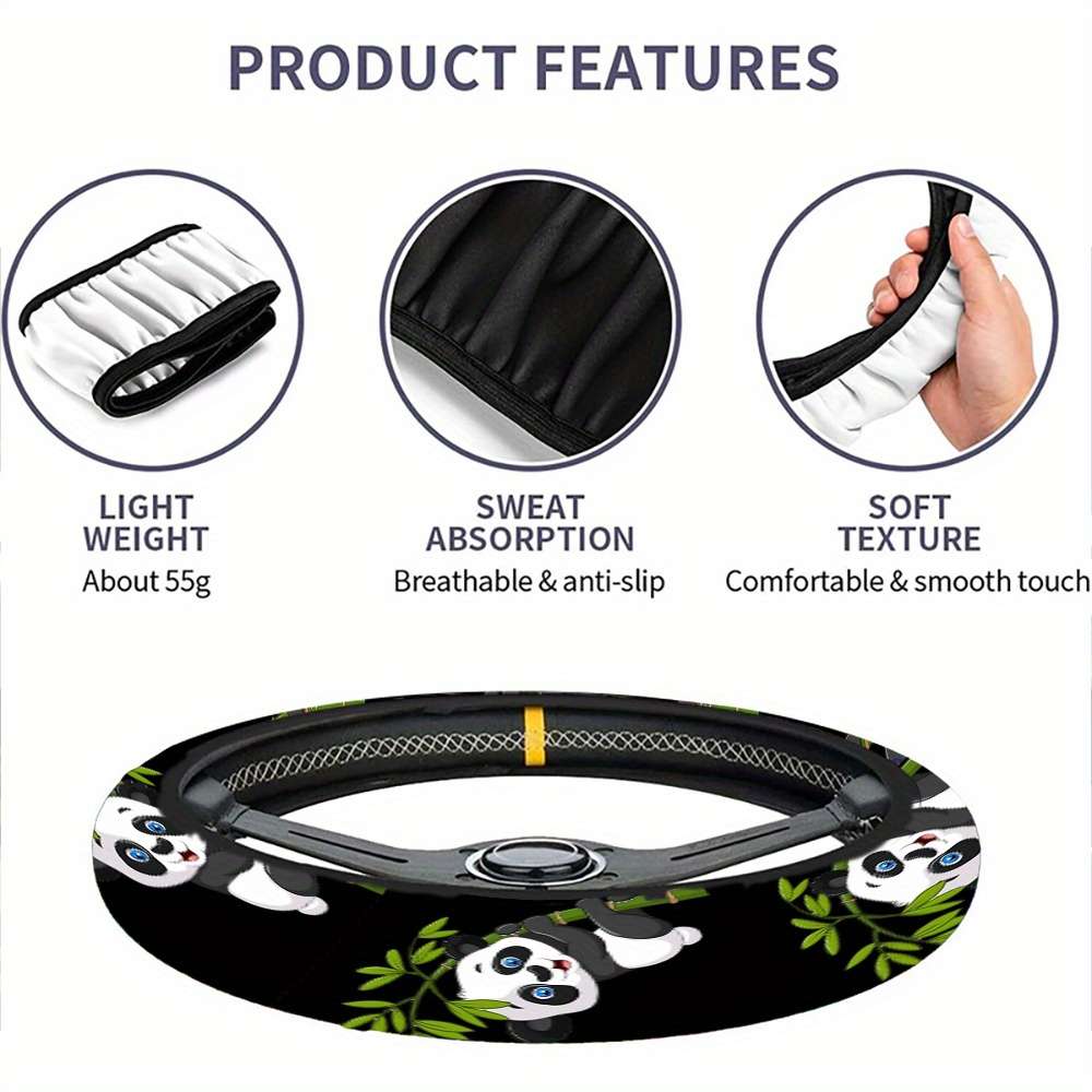 Car Steering Wheel Cover One Size