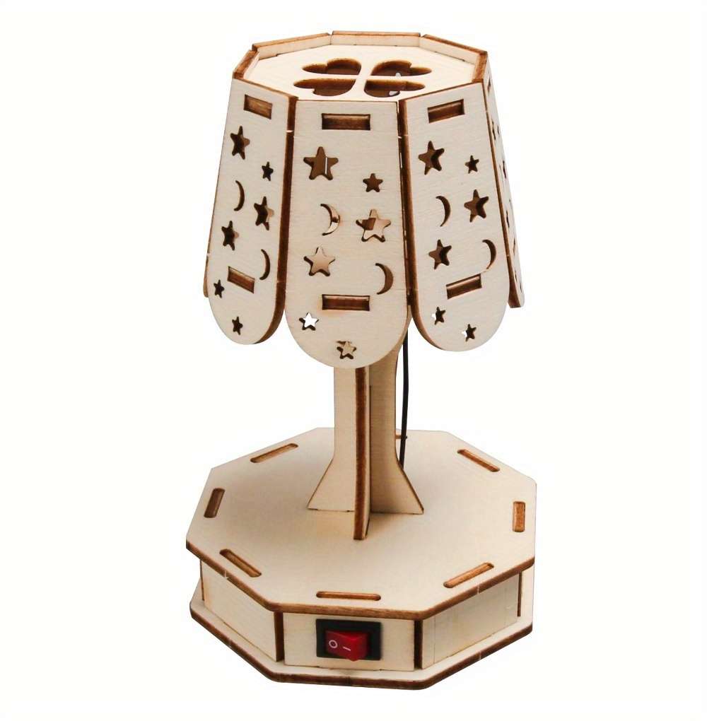 Building Toy Architectural Model Toy Set Color Colorful Desk Lamp