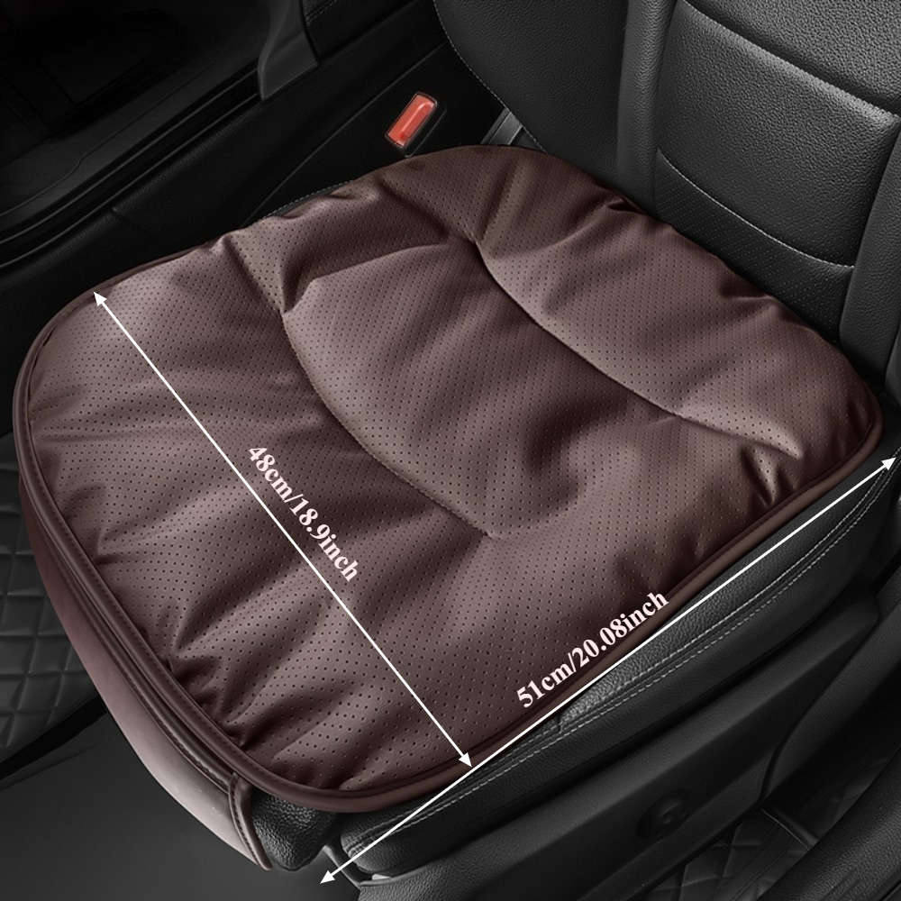 Car Seat Cushion Gray Quantity Square Mat*2