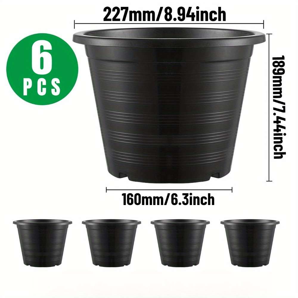 Flowerpot Quantity 6 Pcs