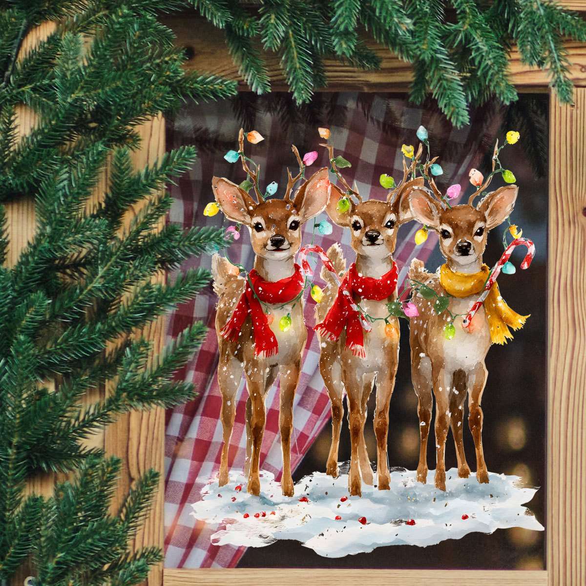 Christmas Decorations   Size 76.2Cmx63.5Cm
