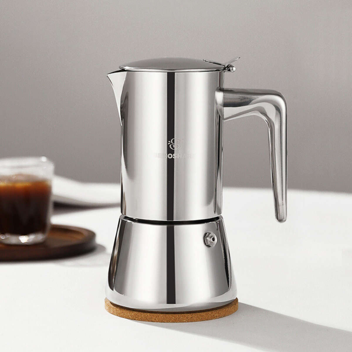 Coffee Machine Color Silvery Capacity6 Cups300Ml10Oz