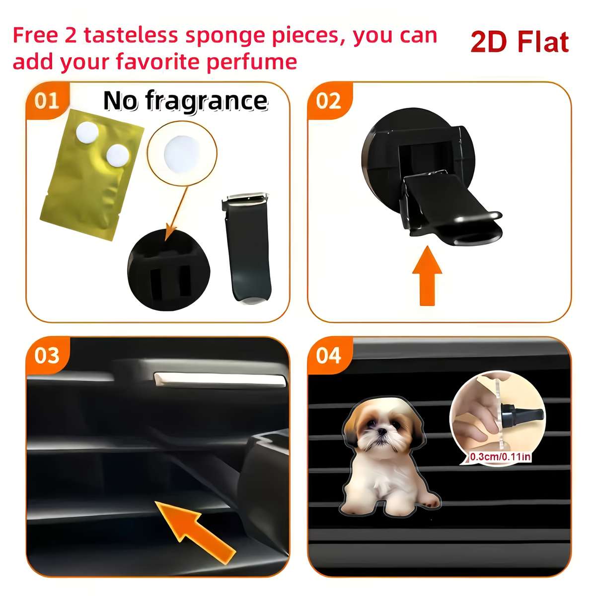 Car Interior Decor Style 2 Dogs