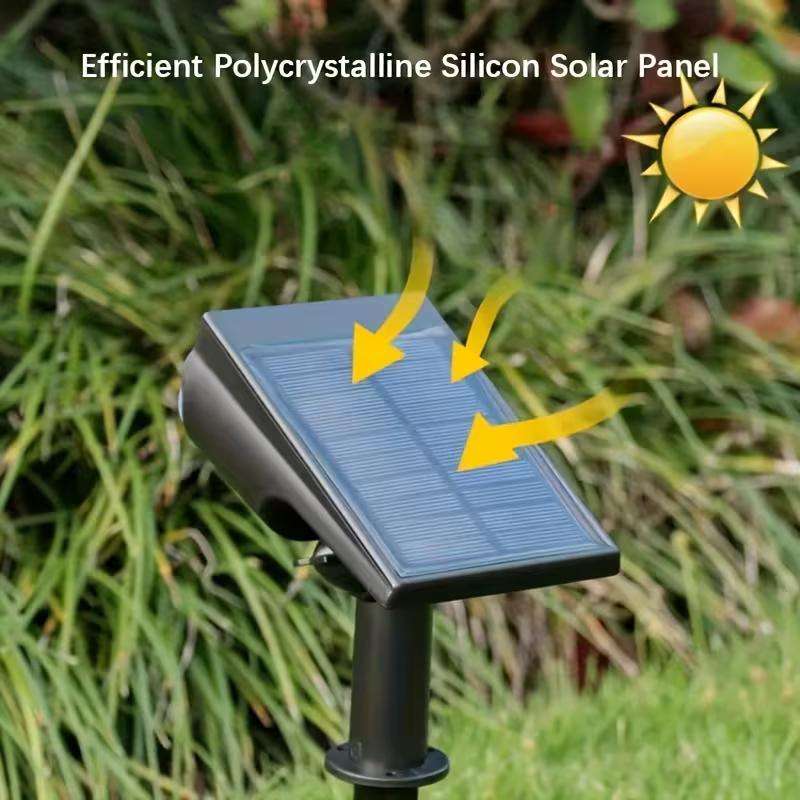 Solar Emergency Lights Color Warm Light Model7 Led Landscape Projection Lamp