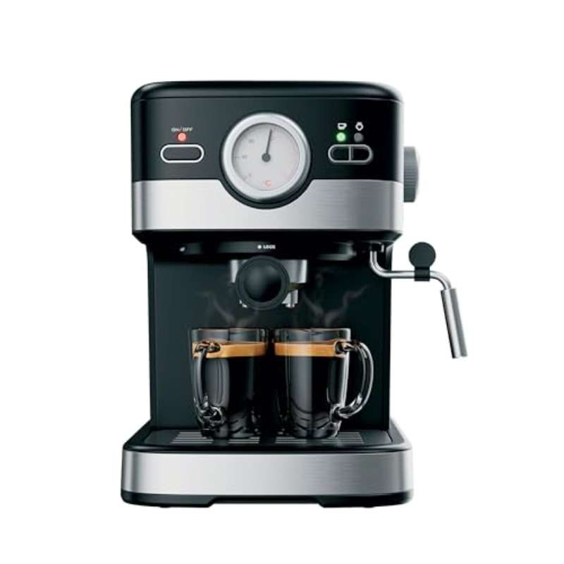 Coffee Machine Color Silveryblack