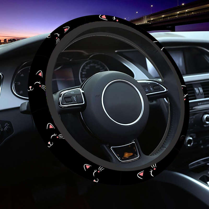 Car Steering Wheel Cover One Size