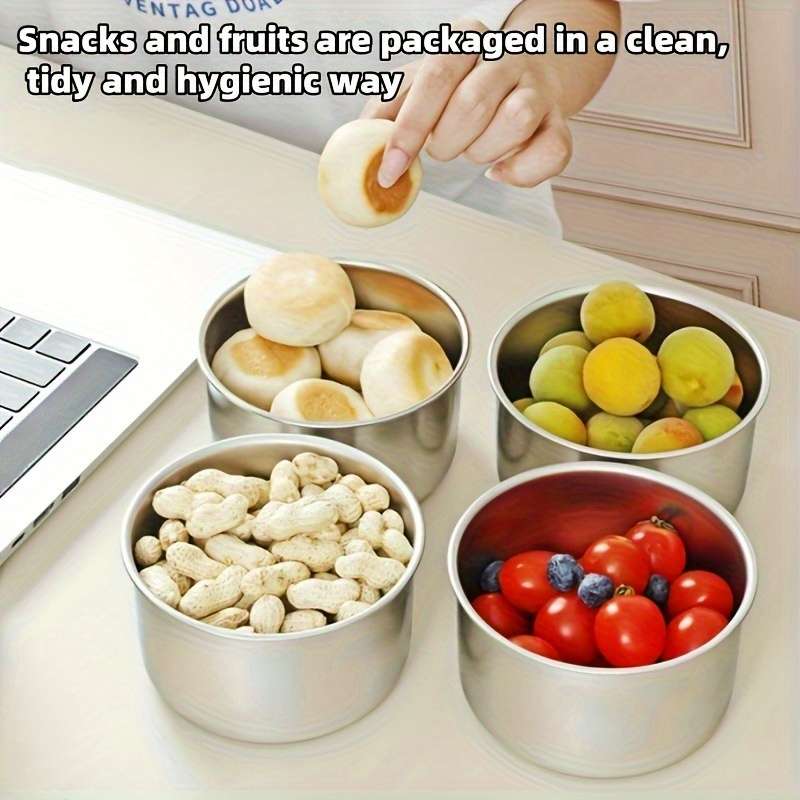 Antibacterial Box 3Pcs Circular Freshness Boxes