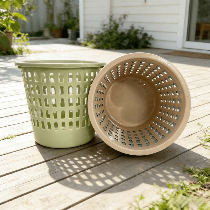 Garbage Can Color Apple Green Quantity3Pcs