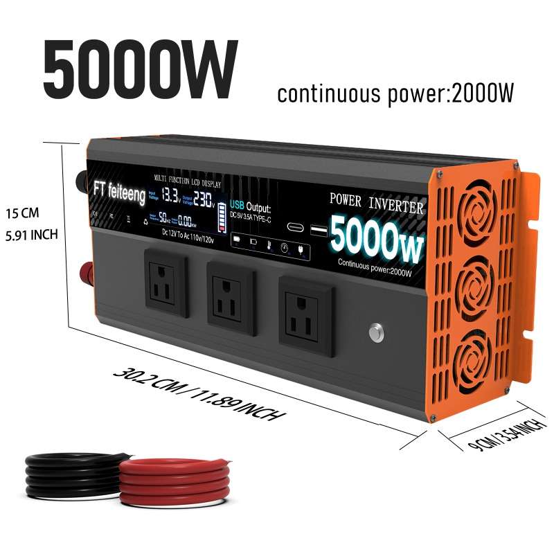 Inverter Model 12V110V 2000W