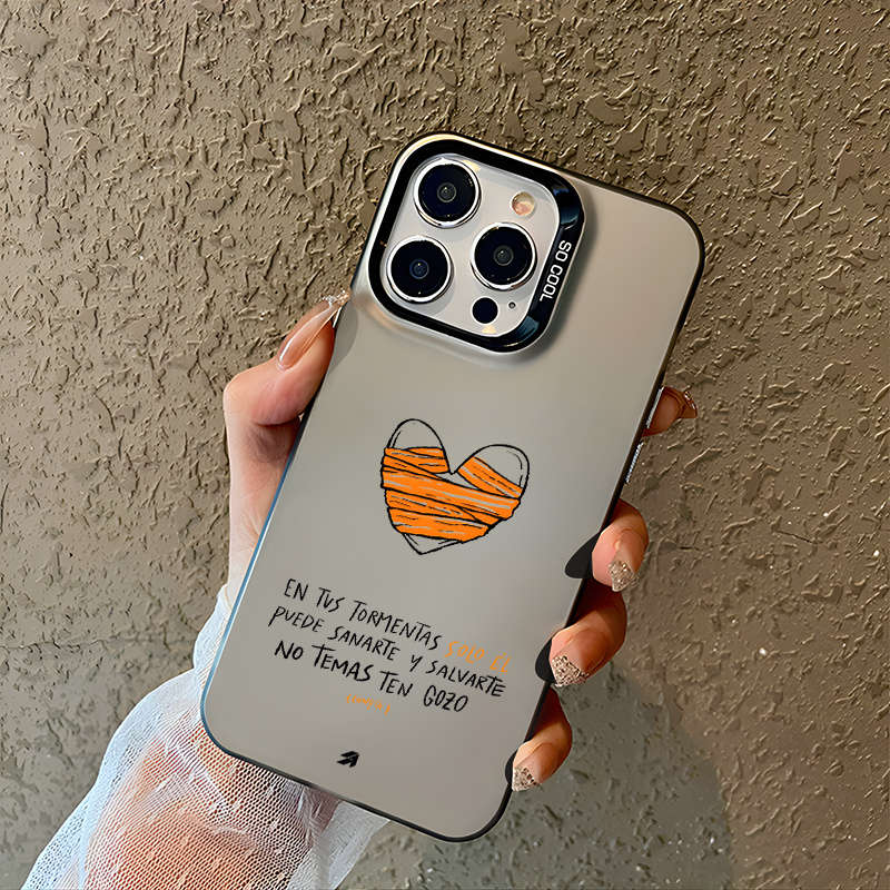 1Pc White For iPhone 16 Pro Max Stylish And Aesthetically Phone Case