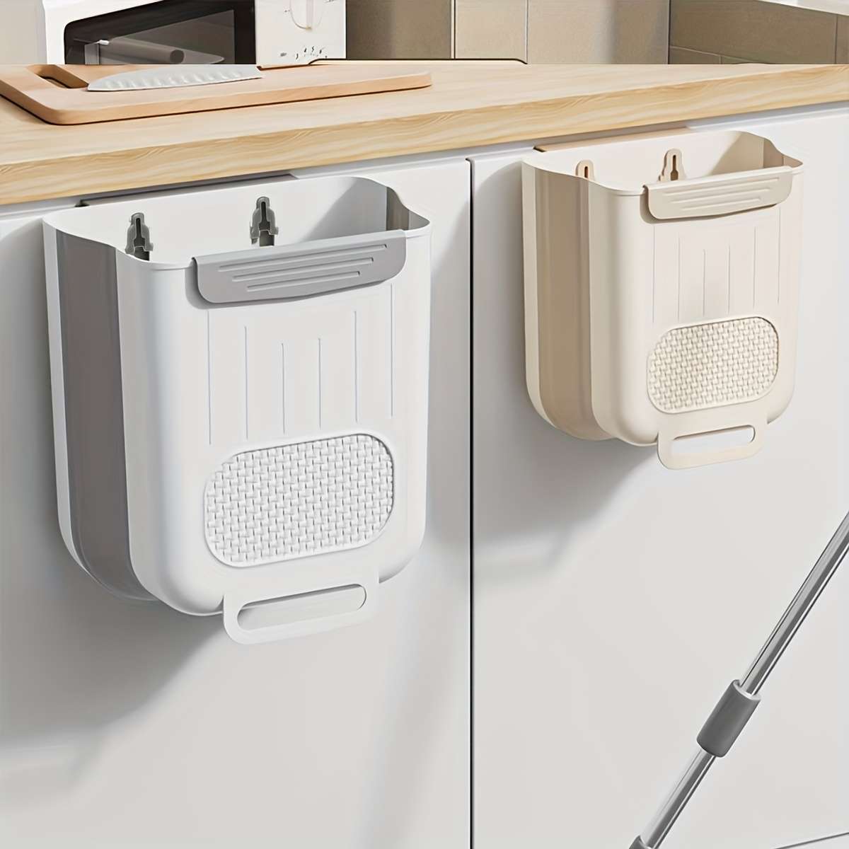 Garbage Can Color Snow White  Large 10L