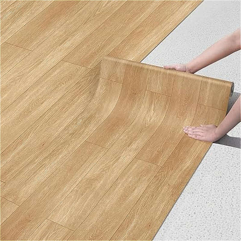 Self Adhesive Floor Stickers Maple Birch 30*500